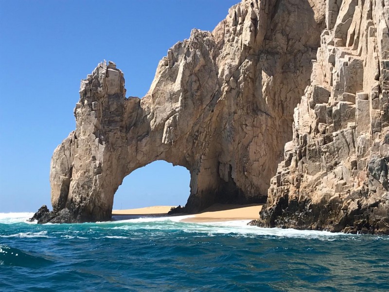 Se forma playa en el Arco de CSL