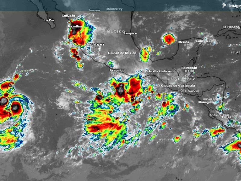Se forma posible ciclón “Priscilla” en el Pacífico mexicano