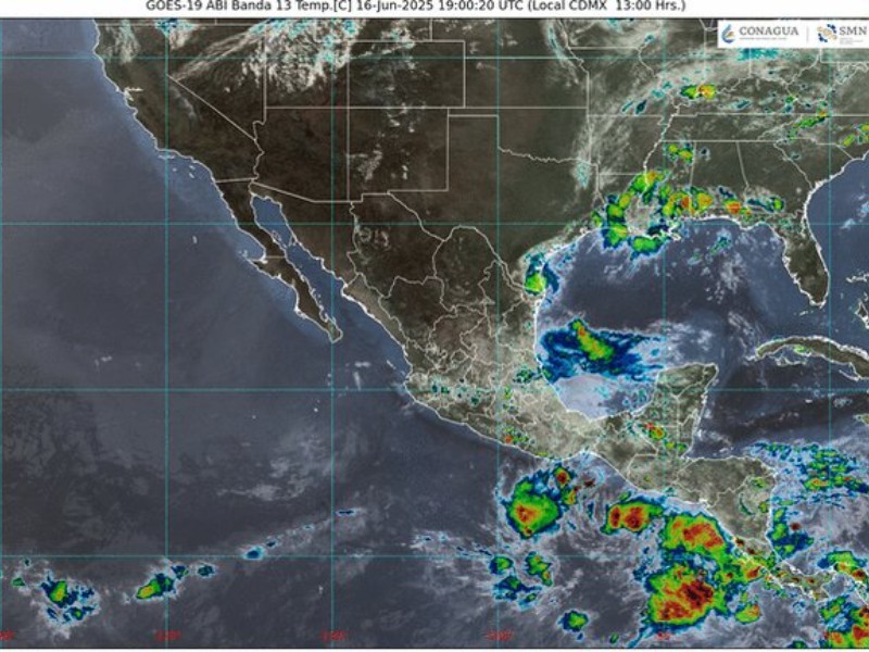 Se forma potencial ciclón tropical Cinco-E en el Pacífico