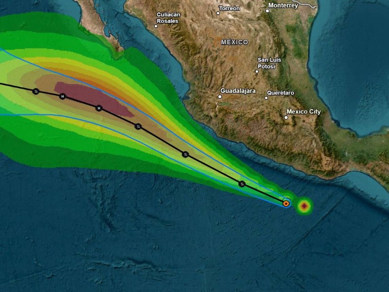 Se forma Tormenta Tropical “Ivo” frente a costas de Guerrero