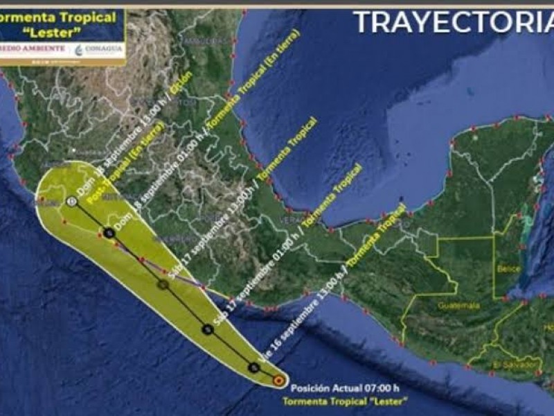 Se forma tormenta tropical 