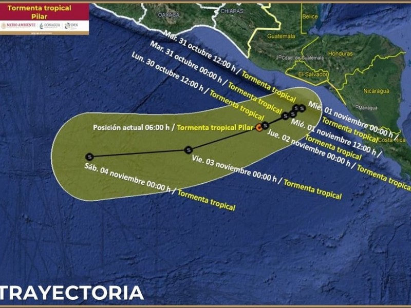 Se forma Tormenta Tropical 