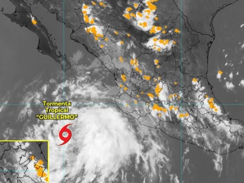 Se forma TT Guillermo; pronostican probables lluvias en Colima