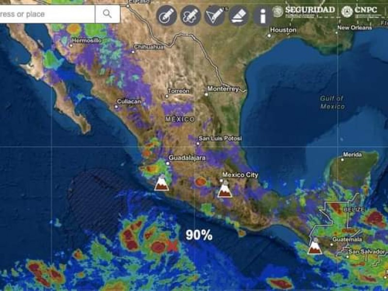 Se formó Depresión Tropical 