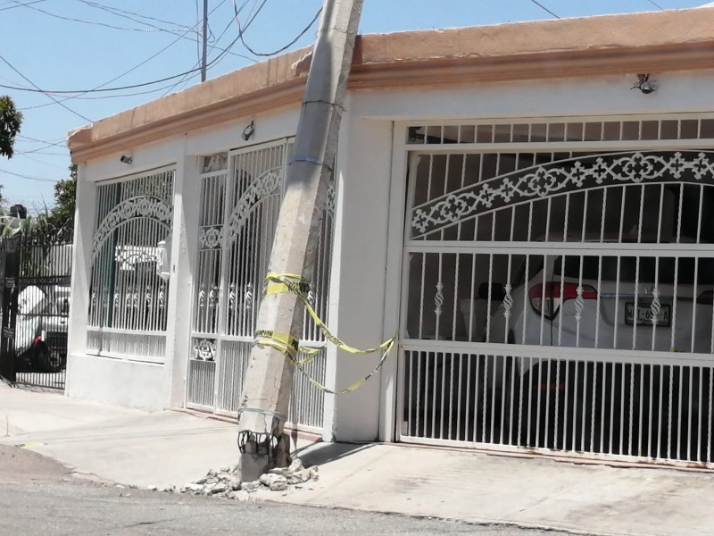 Se fue la electricidad en colonia STAUS por la lluvia