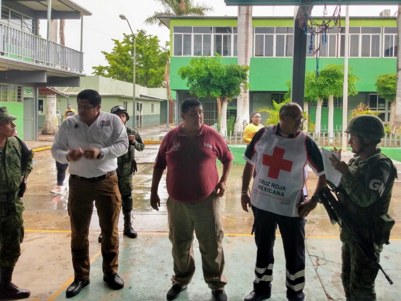 Se habilitan albergues por lluvias en Los Mochis