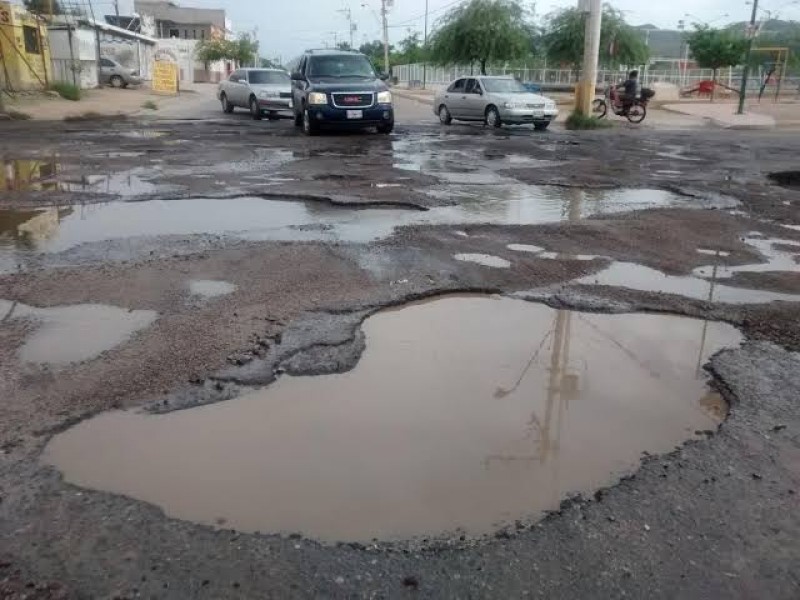 Se han bacheado 200 km de vialidades