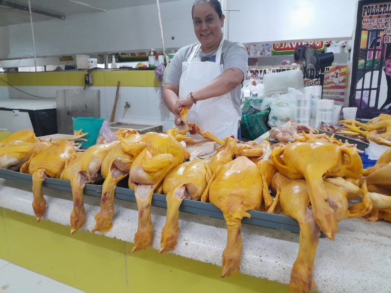 Precio del pollo se mantiene estable en Veracruz