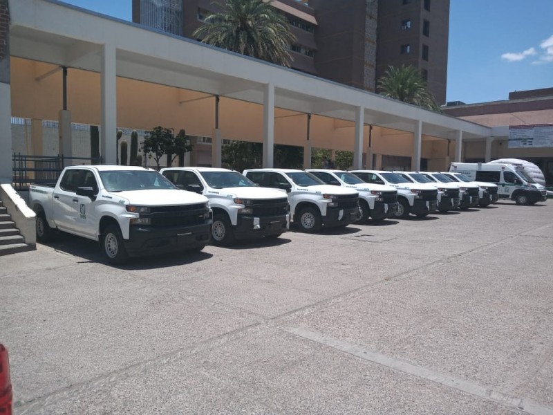 Se hizo entrega de 12 unidades nuevas al IMSS Sonora
