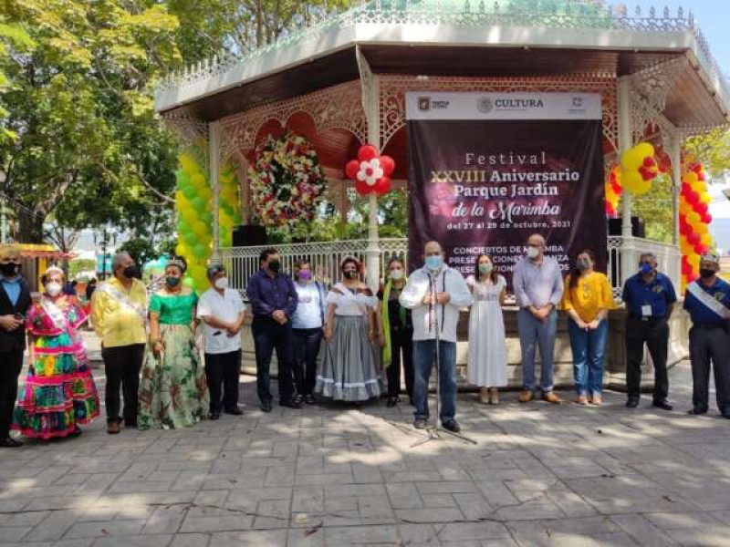 Se inaugura Festival 28 del Parque de la Marimba