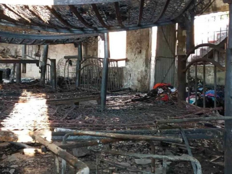 Se incendia casa hogar en Veracruz, piden apoyo urgente