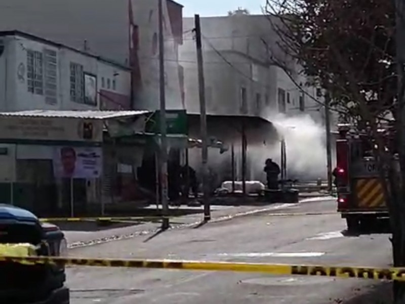 Se incendia dulcería en Peñuelas el domingo