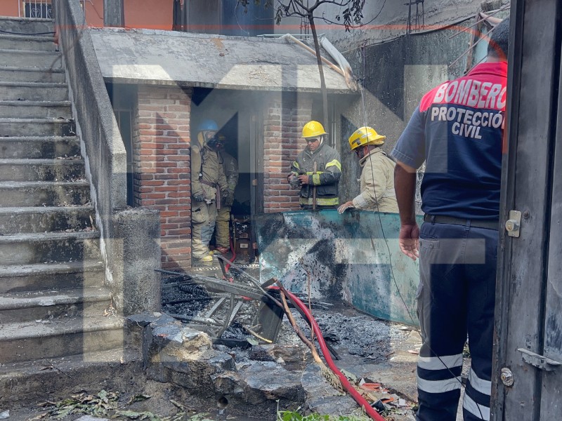 Se incendia una vivienda en la colonia Cuauhtémoc | Meganoticias