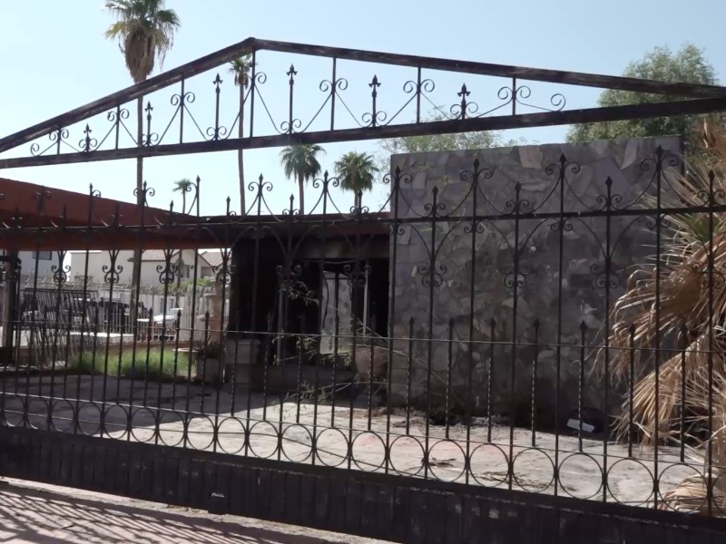 Se incendia vivienda abandonada, le perteneció a ex alcalde de SLRC
