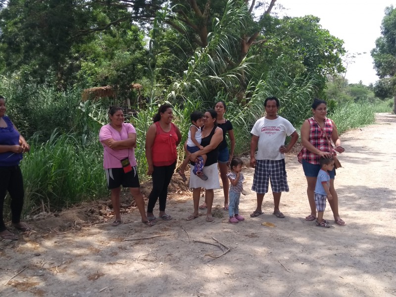 Se incomforman vecinos por Obra en Tehuantepec