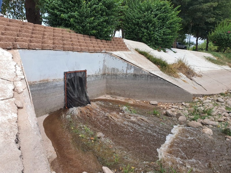 Se inicia a rellenar la Laguna del del Náinari