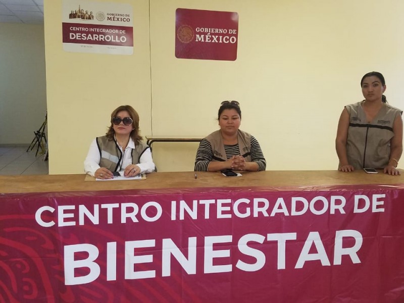 Se instalan modulos oficiales ante el programa Bienestar