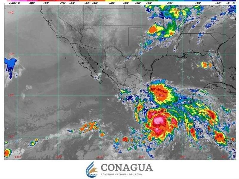 Se intensifica Erick a huracán categoría 1