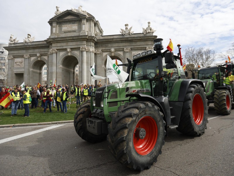 Se intensifican las manifestaciones de agricultores en España