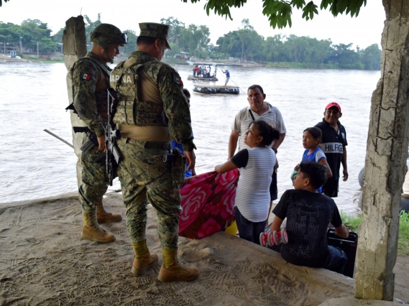 Se intensifican operativos en el Suchiate