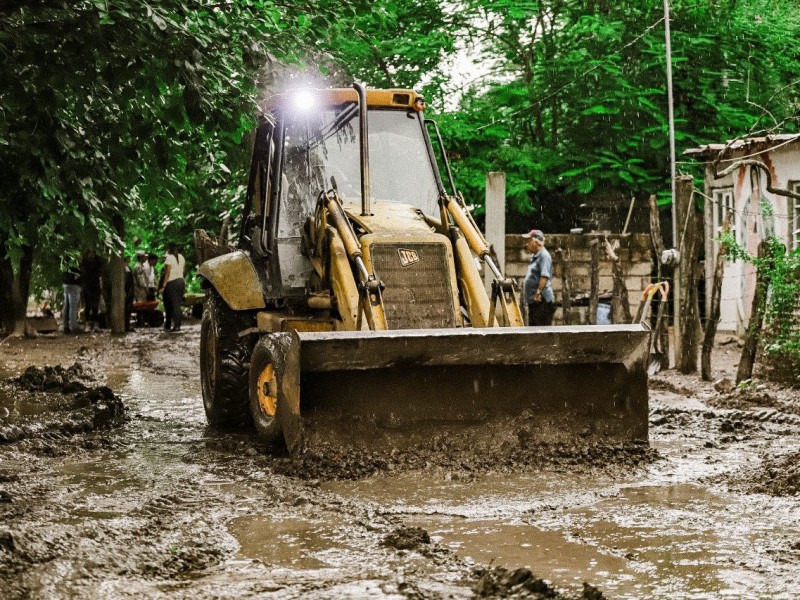 Se inunda poblado la Ceiba en Bahía de Banderas