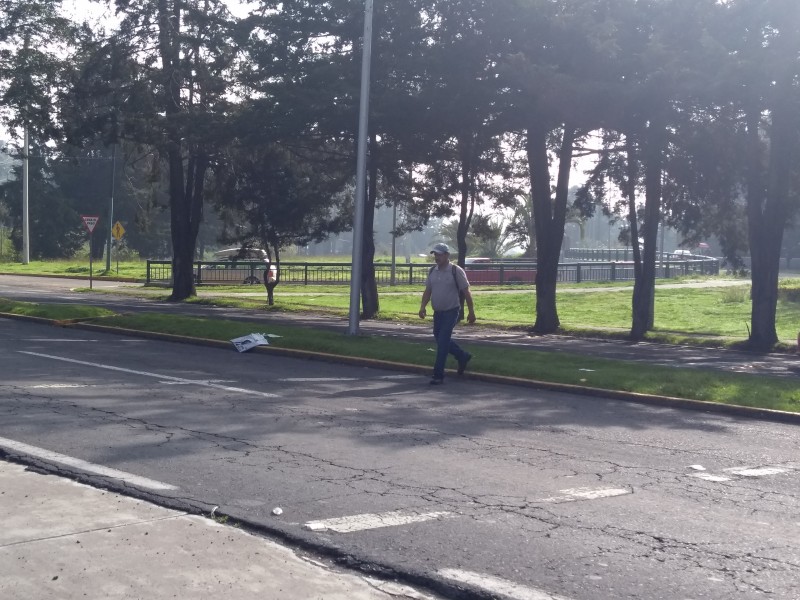 Se juegan la vida al no usar puente