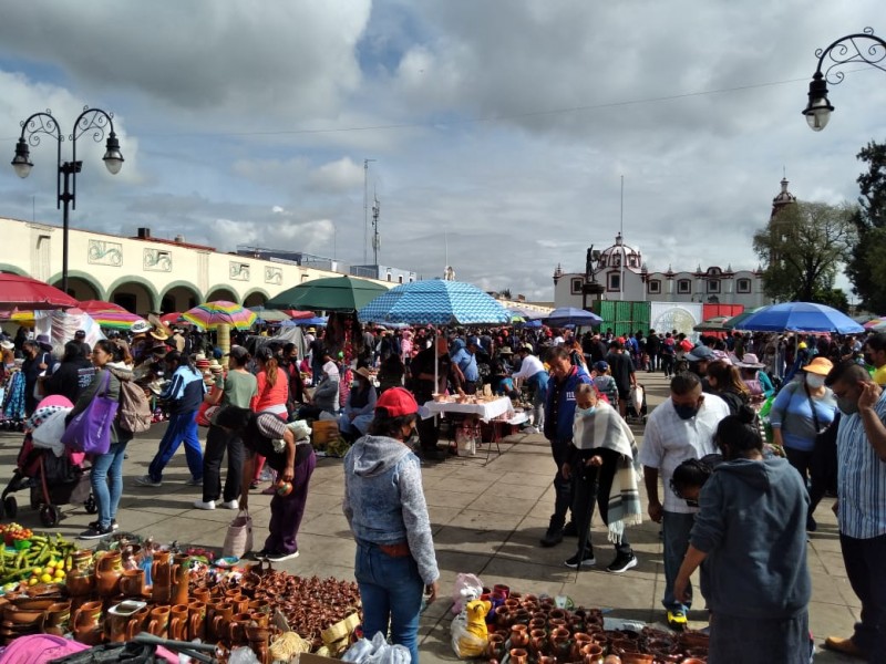 Se lleva a cabo el famoso trueque en Cholula