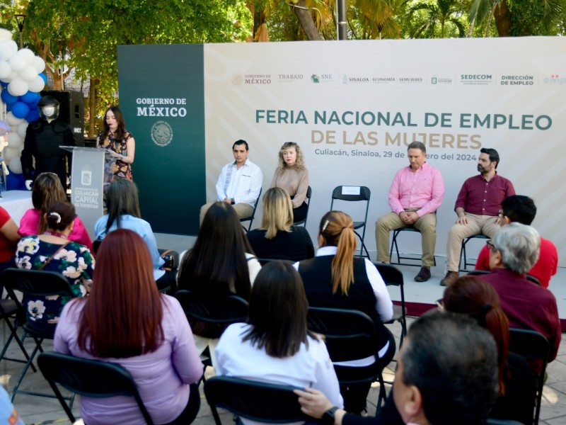 Se llevó a cabo la Feria Nacional del Empleo Mujeres