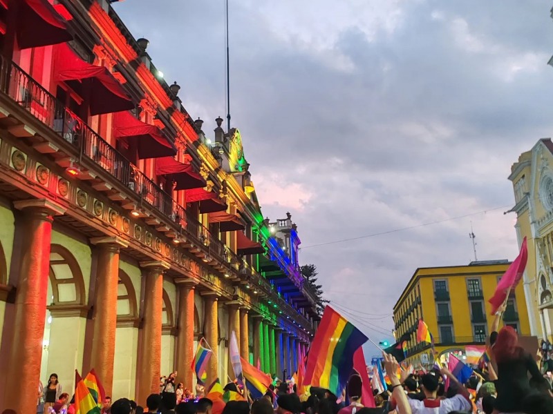 Se llevó a cabo la marcha por el orgullo LGBTTTIQ+