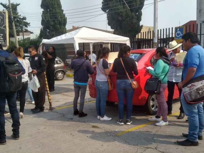 Se manifestaron jóvenes de 