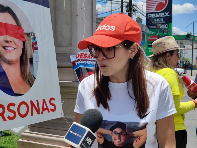 Se manifiestan madres buscadoras en San Francisco del Rincón