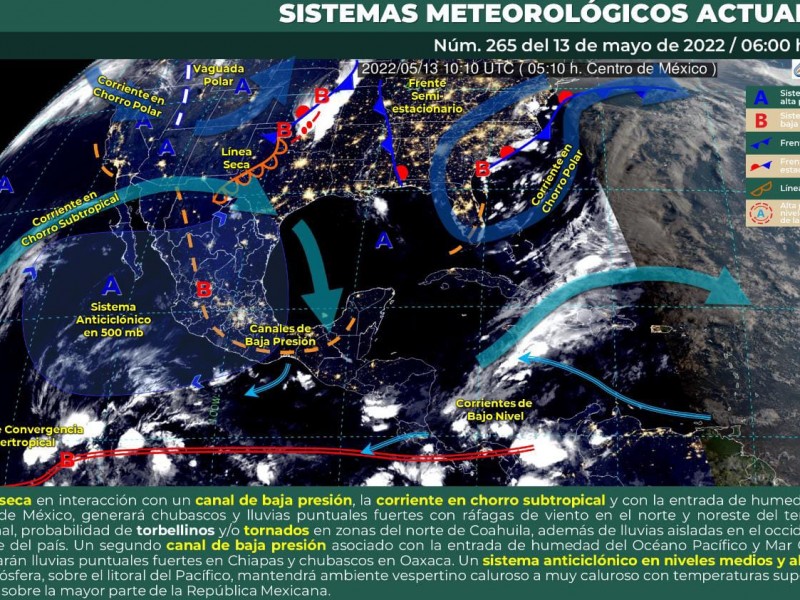 Se mantendrá ambiente caluroso con temperaturas superiores a 35°C