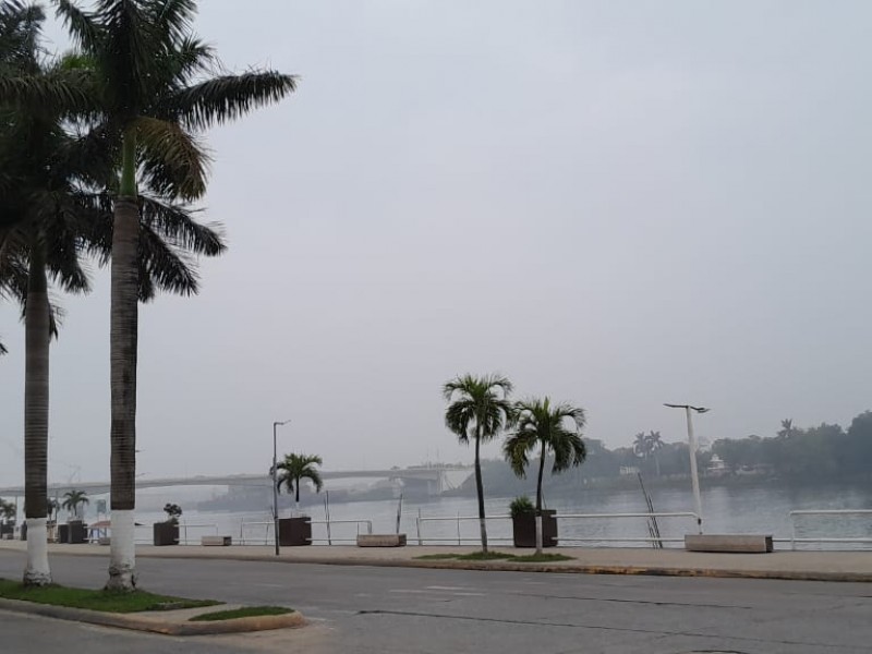 Se mantiene ambiente de templado a fresco en Tuxpan