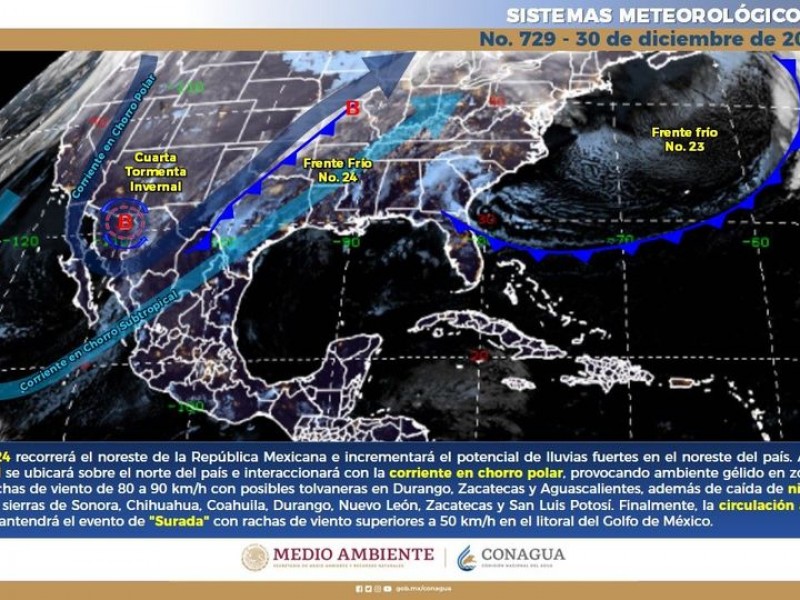 Llaman a extremar precauciones por frío intenso en Sonora