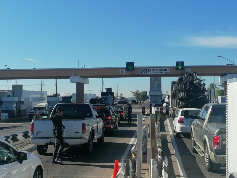 Se mantiene sin aumento tarifa de peaje en San Miguel