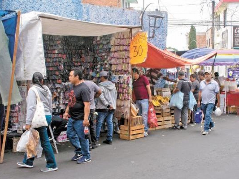 Se mantienen bajas las ventas para el comercio informal