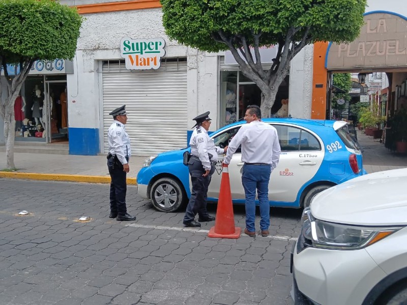 Se mantienen los operativos de Alcoholímetro para transporte público