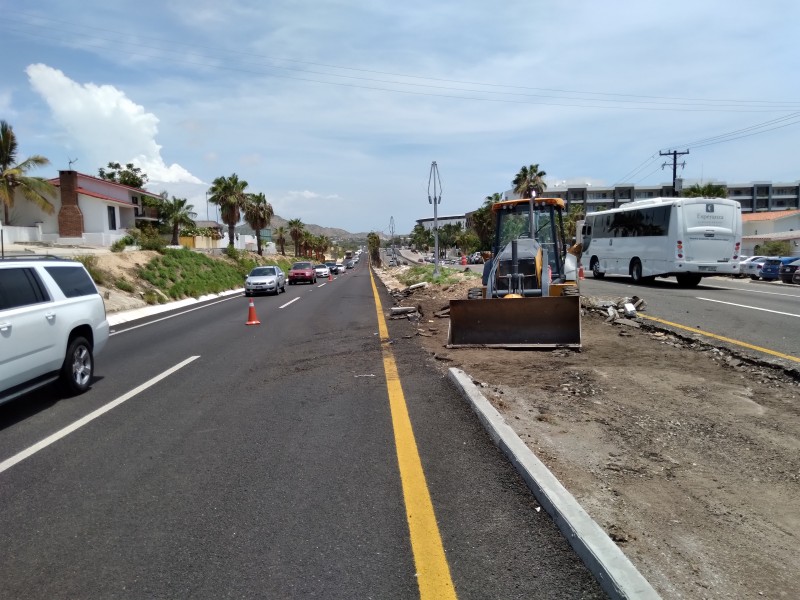 Se modificará tramo carretero en km 18 de la transpeninsular