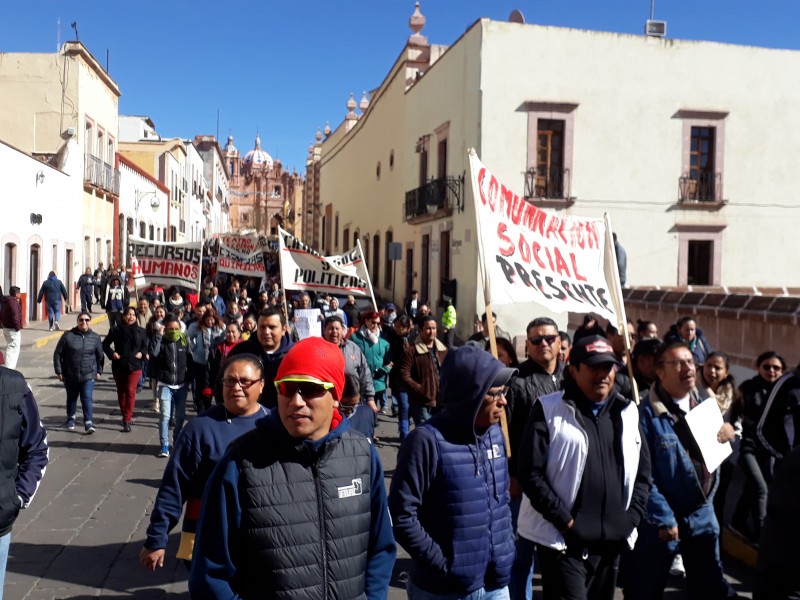 Se moviliza STUAZ ante falta de pagos