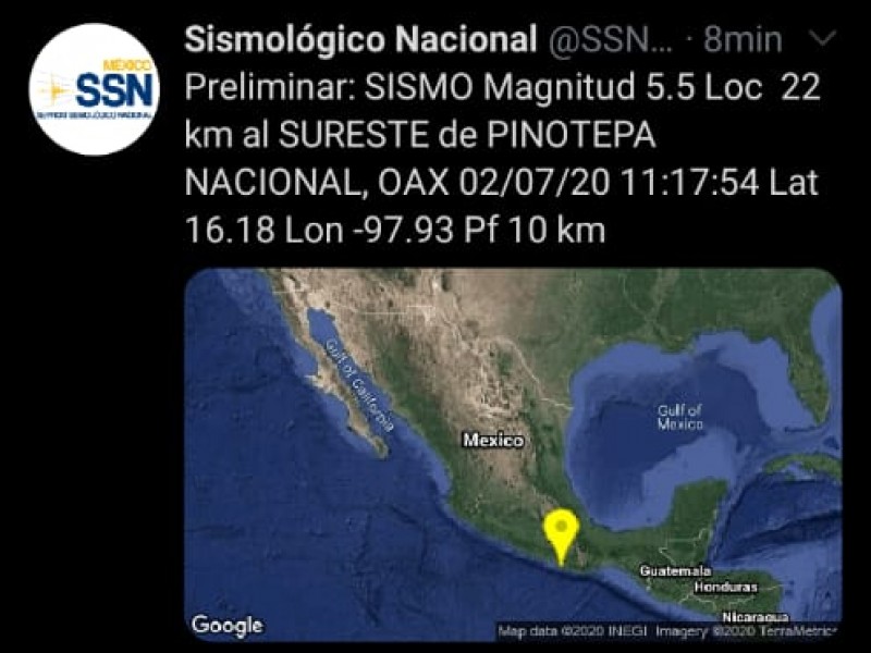 Se percibe otro sismo en la capital poblana