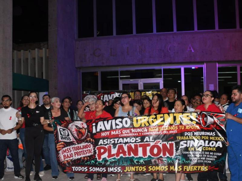 Se prepara IMSS Guasave para marcha nacional por mejores condiciones laborales