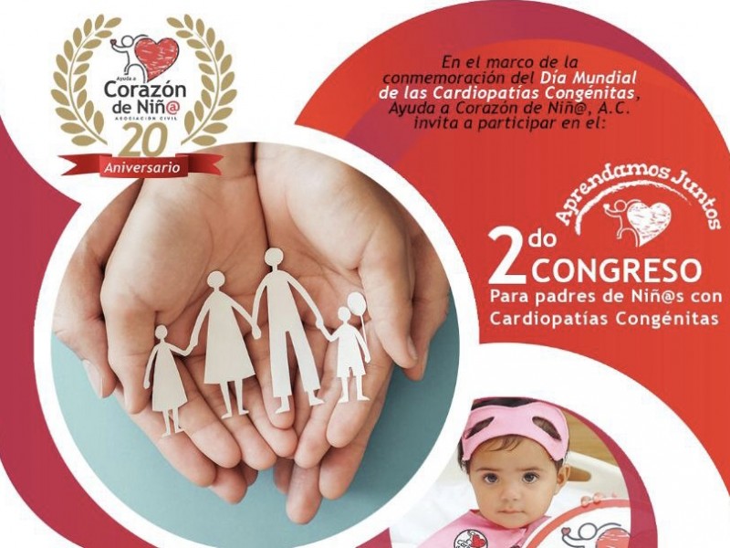 Se preparan para celebrar el día internacional de Cardiologías congénitas