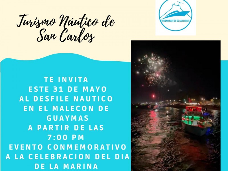 Se preparan para Desfile Náutico en Bahía de Guaymas