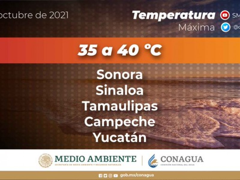 Se presentan altas temperaturas en Sonora