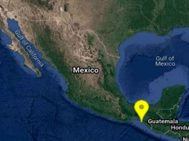 Se presentó nuevo sismo en Chiapas