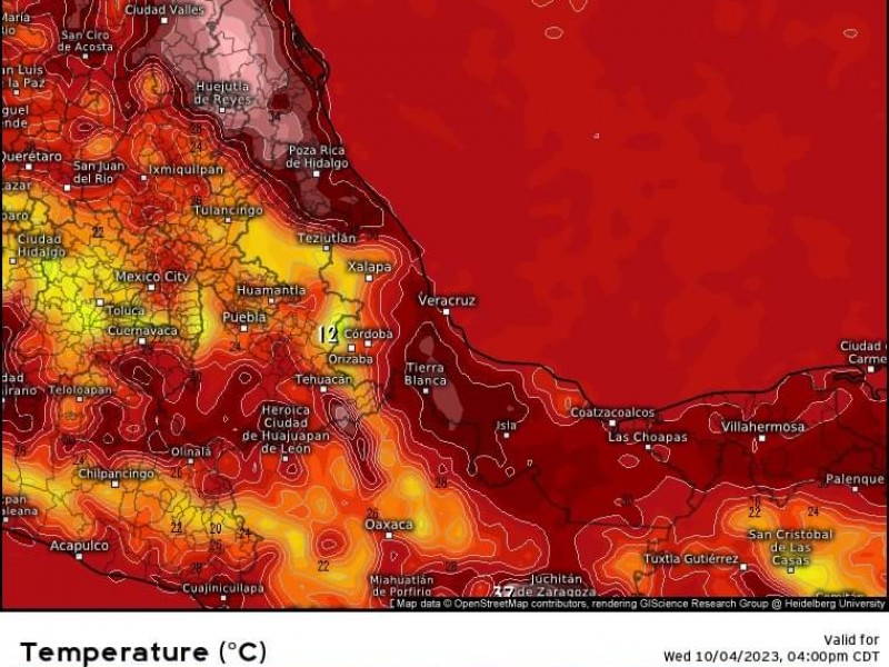 Se prevé ambiente caluroso