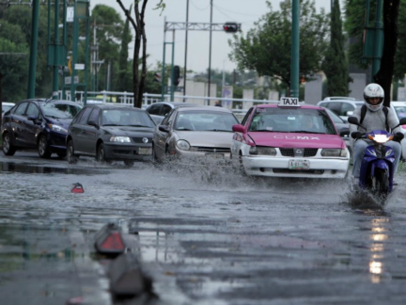 Se prevé lluvia y granizo en la CDMX