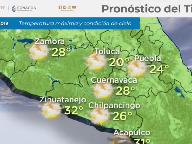 Se prevén fuertes lluvias en Puebla
