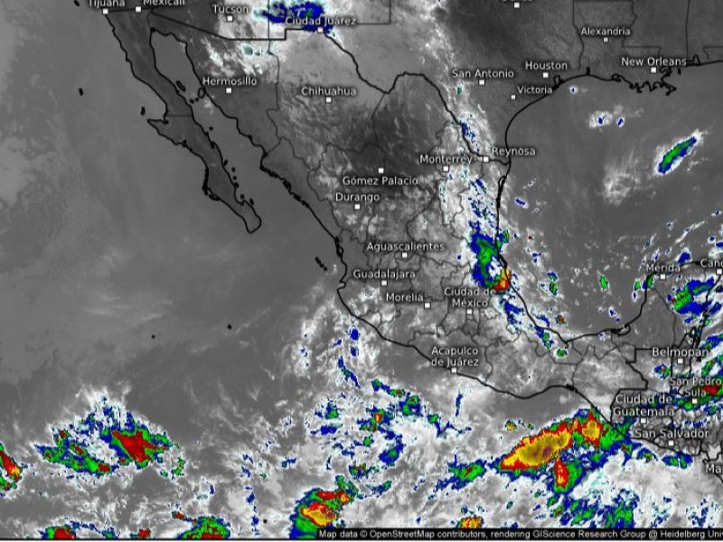 Se prevén lluvias en Guerrero en las próximas 72 horas