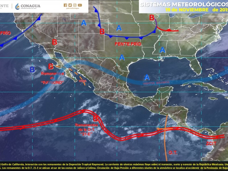 Se prevén lluvias fuertes para Sinaloa